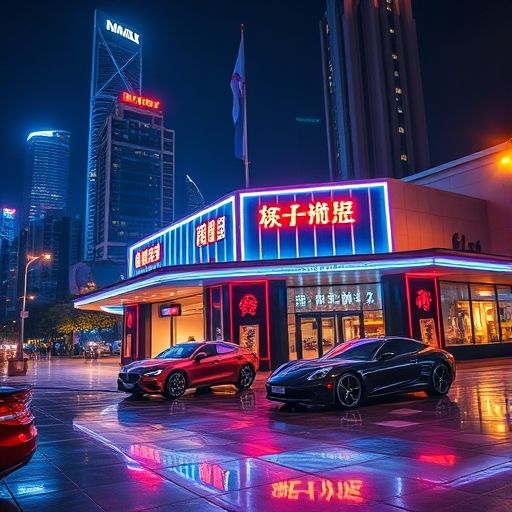 广州95场外观夜景