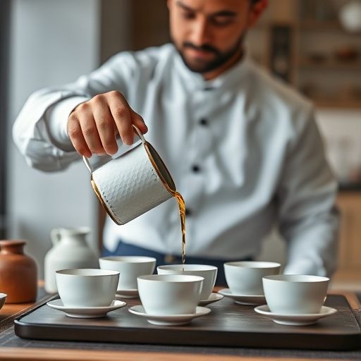 专业茶艺师冲泡高端茶
