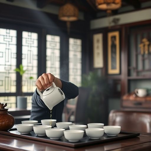 深圳茶艺师泡茶场景
