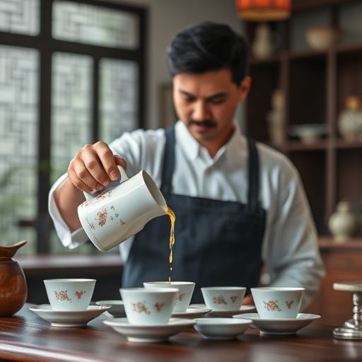 广州白云茶艺师泡茶