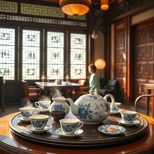 广州茶肆茶具