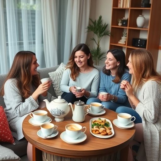 朋友聚会品茶外卖