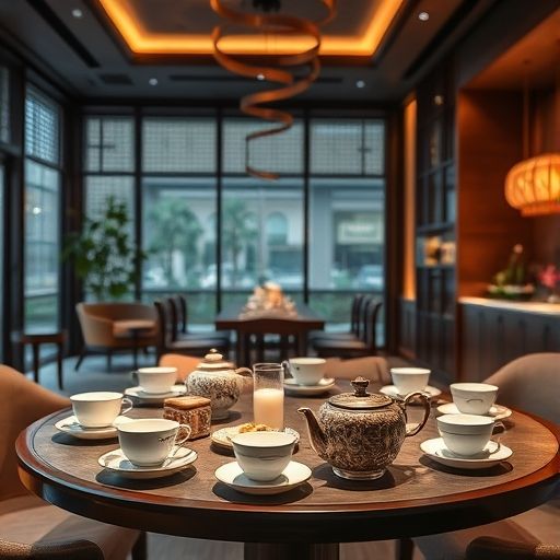 茶点与茶杯