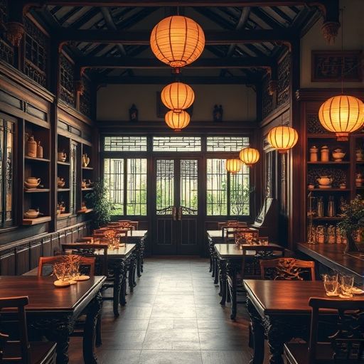 陶陶居茶肆内部