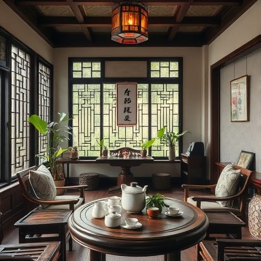 广州白云品茶工作室内部