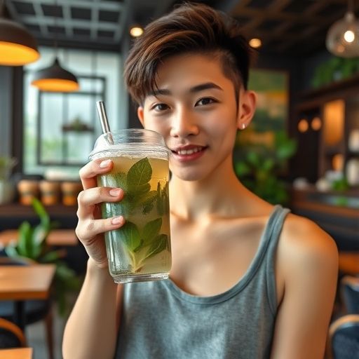 广州现代茶饮店