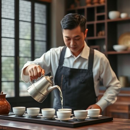 广州茶艺师泡茶