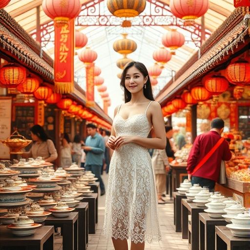 天河茶文化节现场