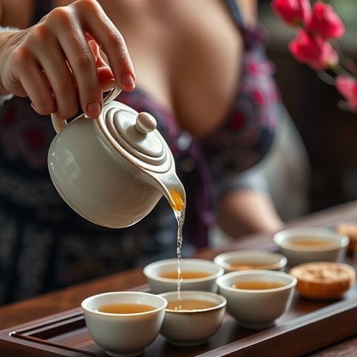 茶艺师泡茶