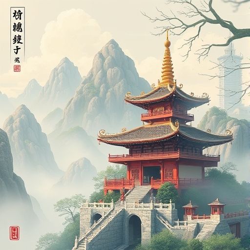 木质屏风营造出宁静氛围