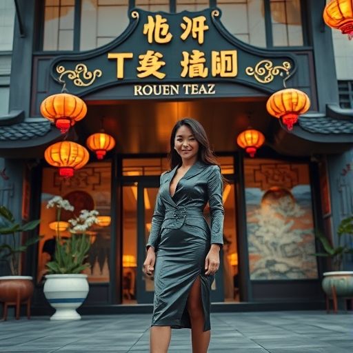 深圳福田喝茶会所外观