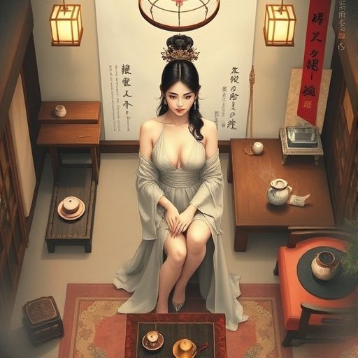 传统茶肆的雅致氛围