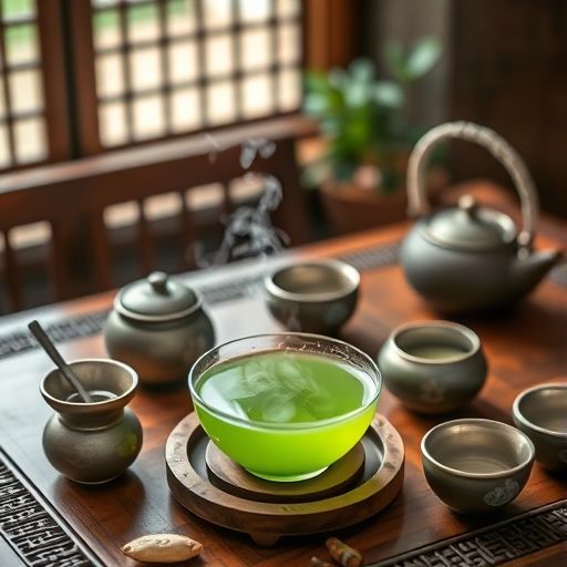 茶具与绿茶
