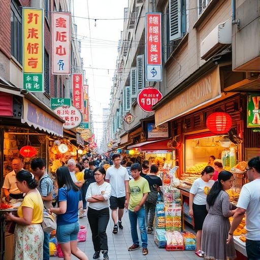 广州街头市场
