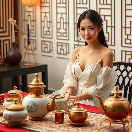 茶文化沙龙布置细节