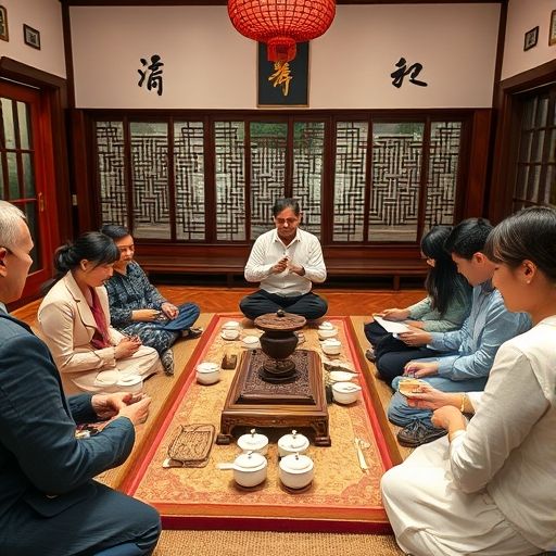 宝安茶艺学习场景