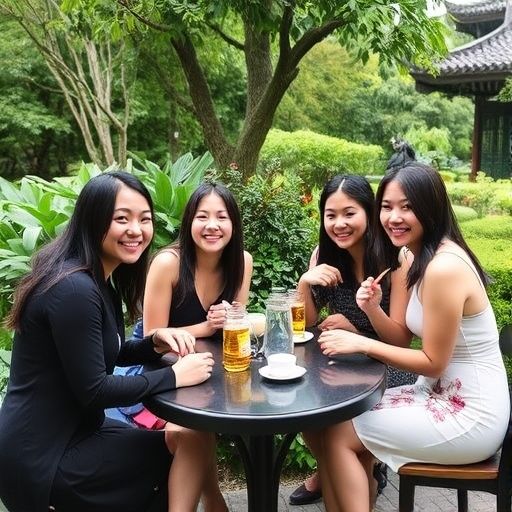 龙华户外品茶活动
