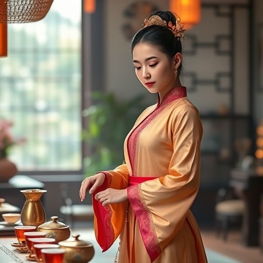 茶艺师表演工夫茶