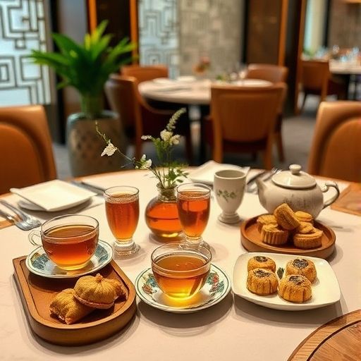 新茶与广式点心搭配