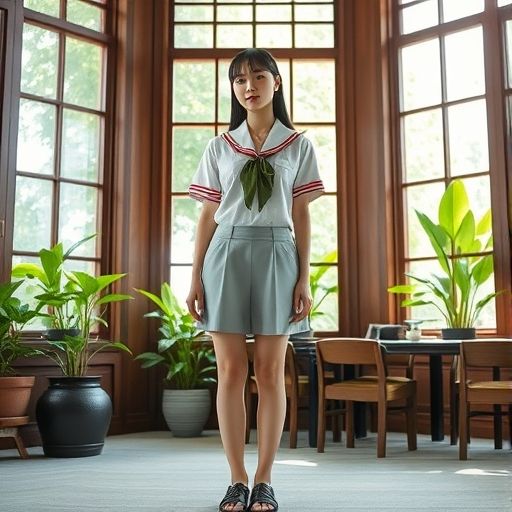 南山茶室窗外自然风光