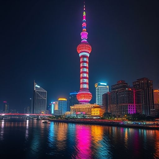 广州塔夜景