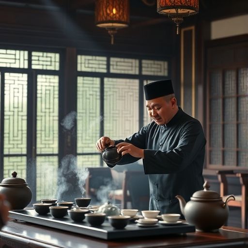 茶艺师表演