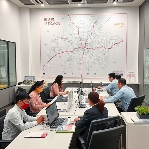 深圳中圈经纪人工作场景