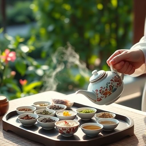 茶艺师泡茶场景