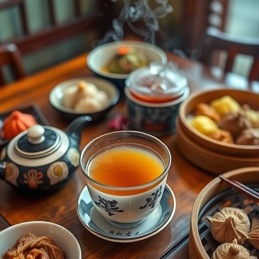 广州茶具与点心
