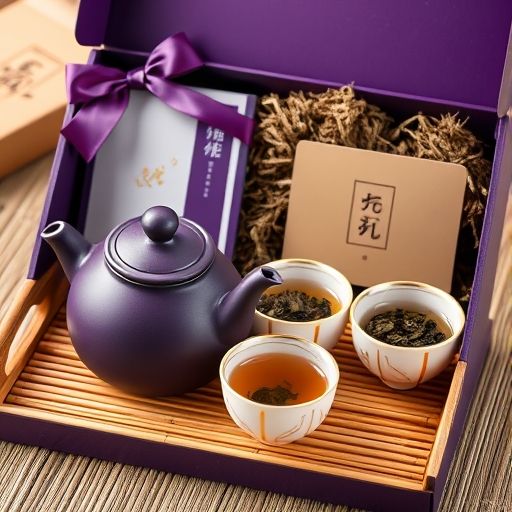 新茶礼盒展示