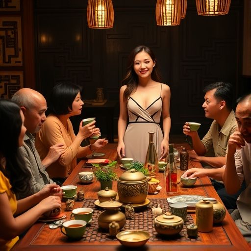 深圳宝安茶友聚会场景