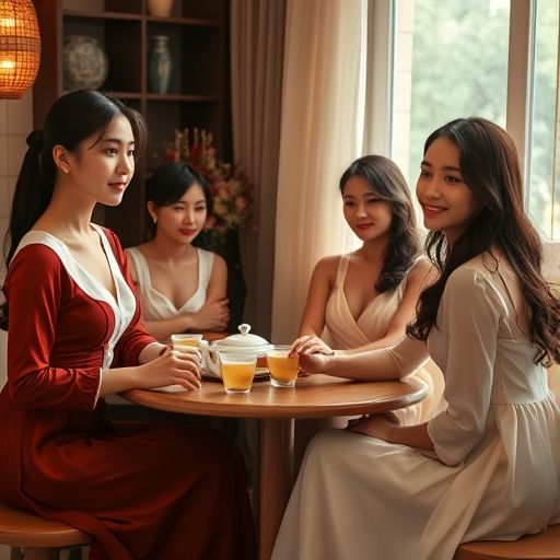 茶友欢聚一堂