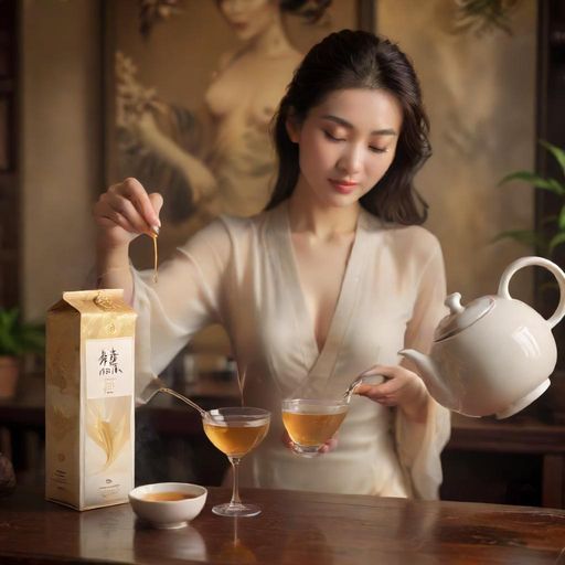 陈年老白茶的冲泡瞬间