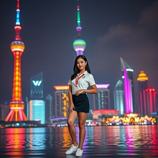 广州塔夜景