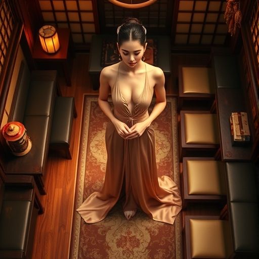 温馨茶室内部场景