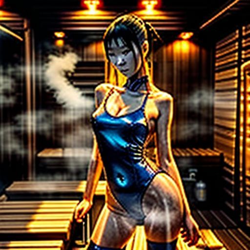 深圳桑拿会所的温暖汗蒸房场景