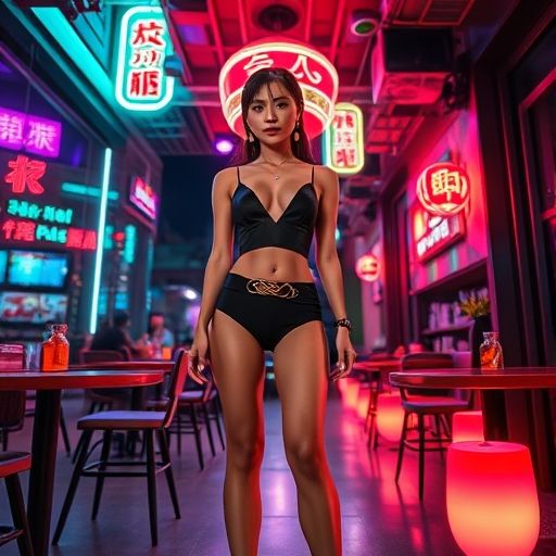 都市夜场茶室的舒适氛围