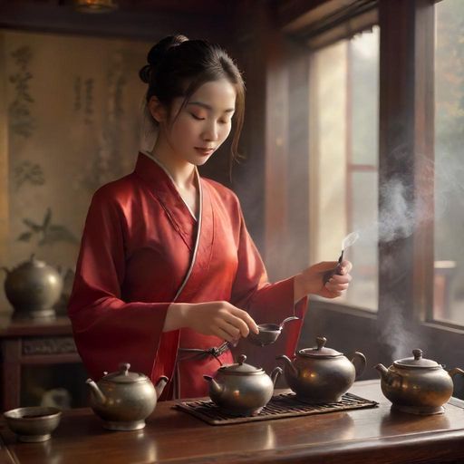 广州茶艺师专业泡茶场景