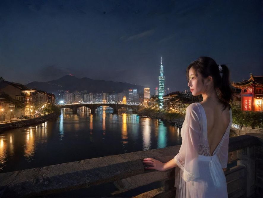 都市夜总会入口的霓虹灯光，充满神秘与活力
