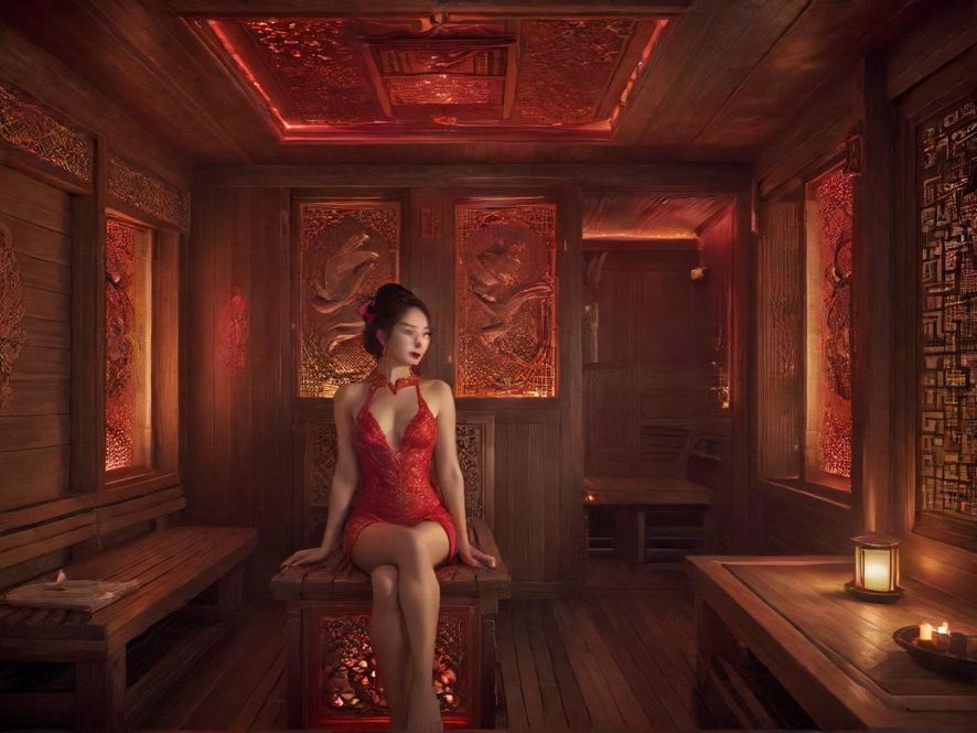 夜场桑拿会所豪华环境展示