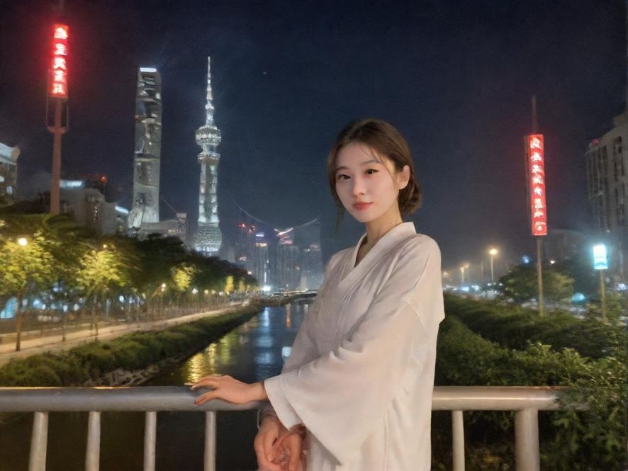 深圳夜场桑拿会所的炫彩夜景