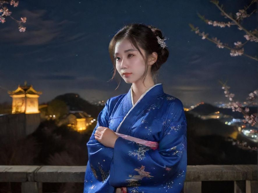 广州城市夜景，高楼大厦灯火辉煌，霓虹灯闪烁，展现出都市的繁华与活力。