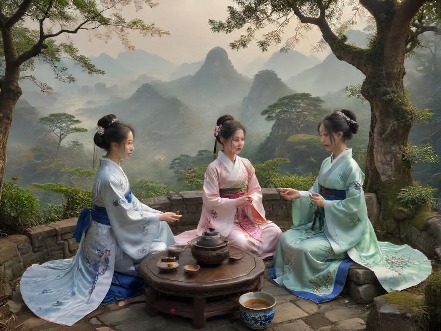 深圳龙岗高端茶会所外景风貌