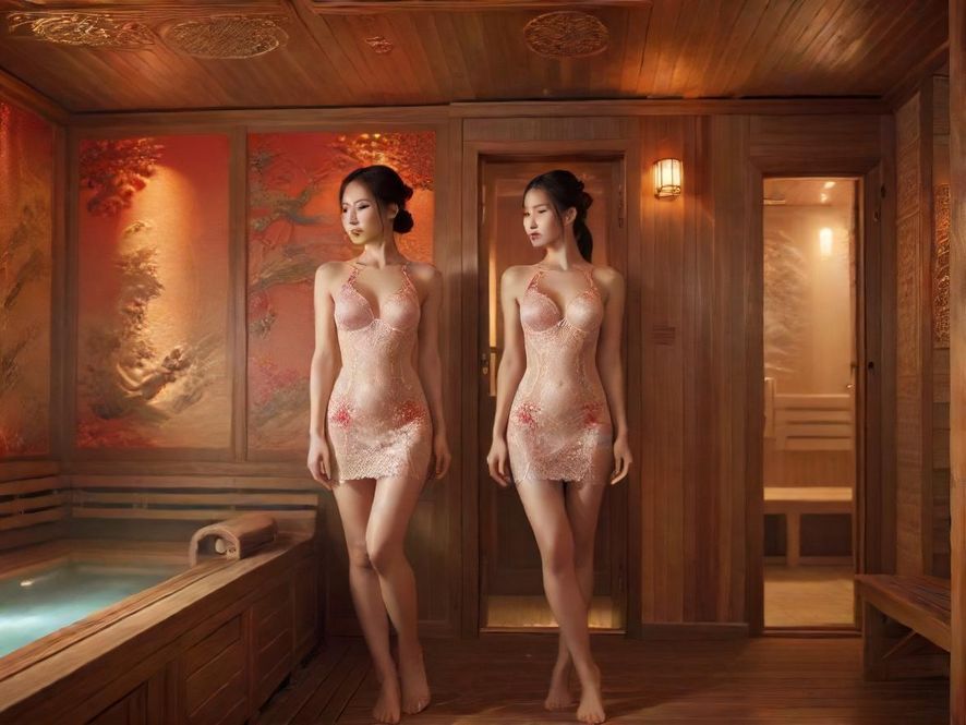 广州桑拿会所内部，展现豪华汗蒸环境