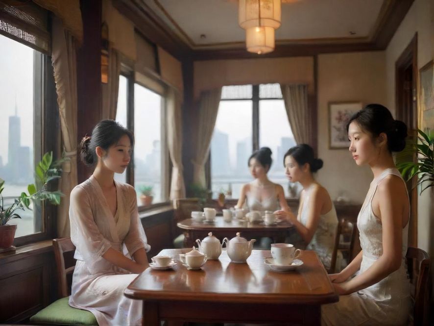 上海茶室雅致环境