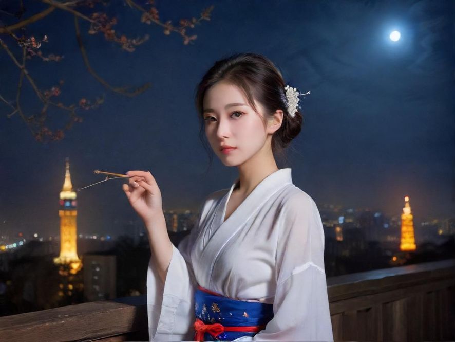 高端会所的夜晚入口