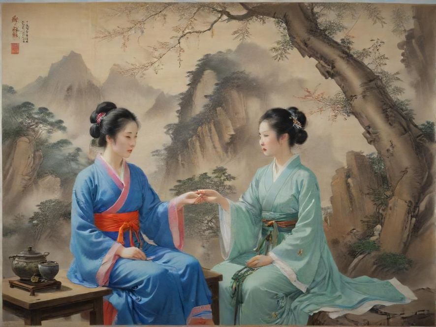 中山某高端会所茶室一角