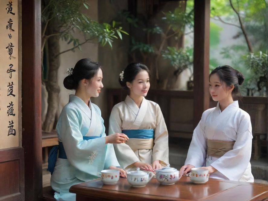 深圳私密会所茶室一角