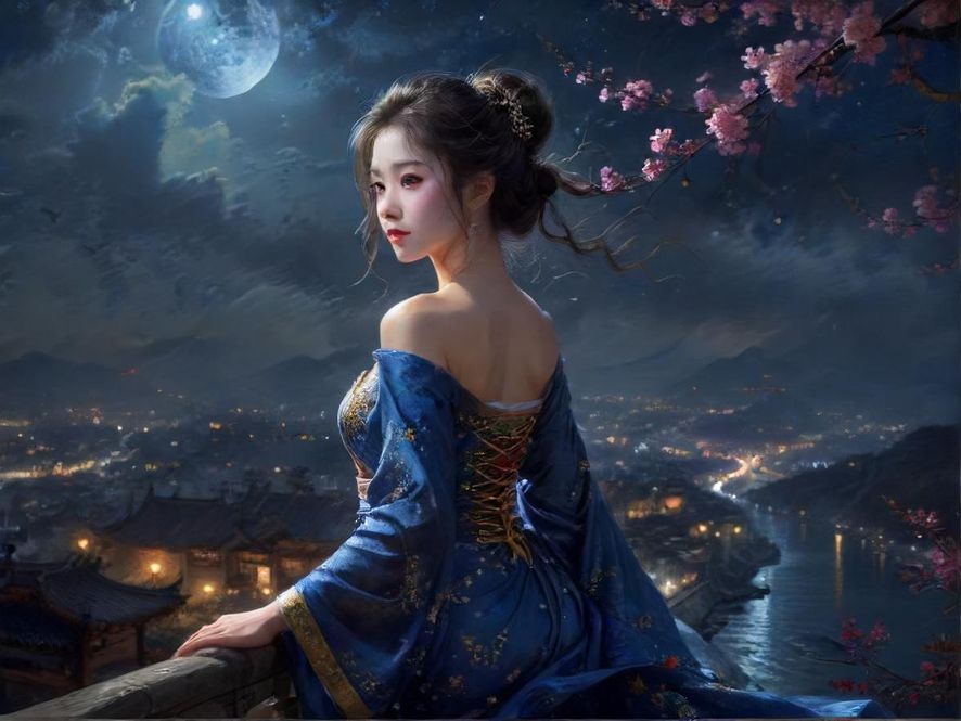 广州夜场氛围，霓虹灯光璀璨，展现都市夜生活魅力