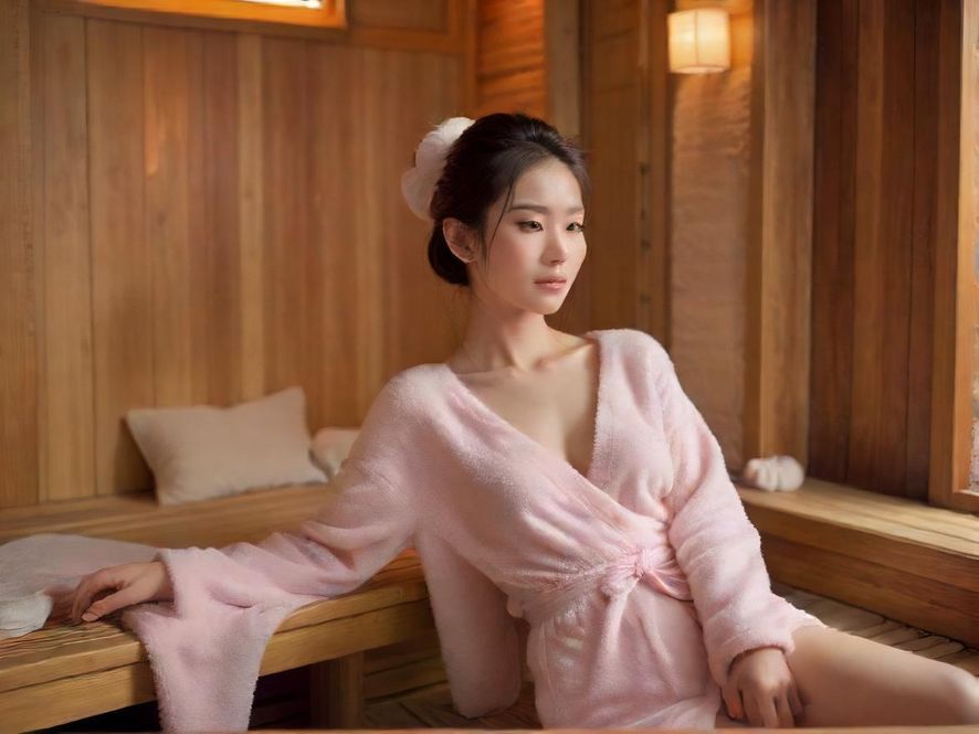 广州桑拿会所内的舒适休息区